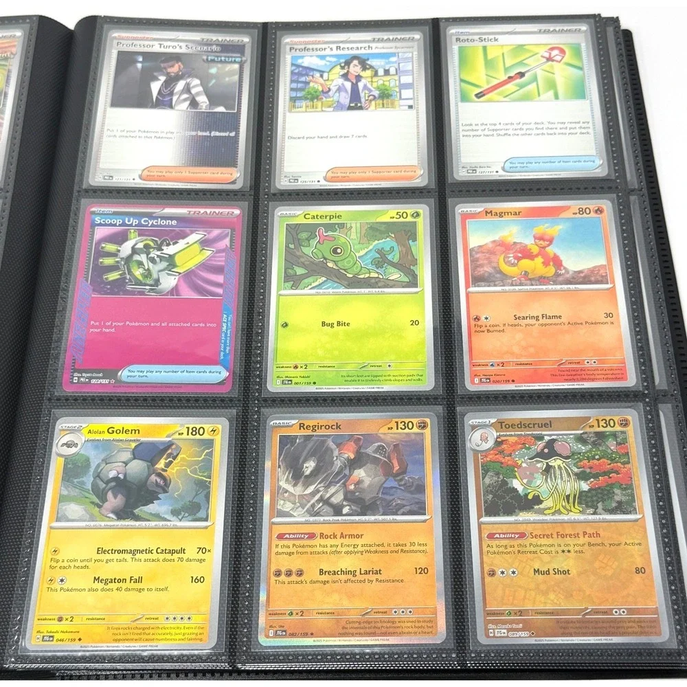 Pokemon TCG Binder‎ Lot 237 Cards EX Holo Reverse Rare EX NM Modern Collection